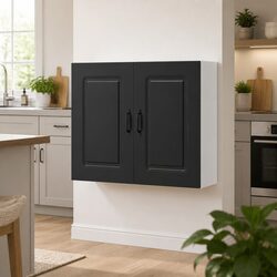 Elevate Your Kitchen Space with a Black Storage Cabinet