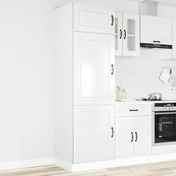 Stylish White Storage Cabinet for Organised Kitchens