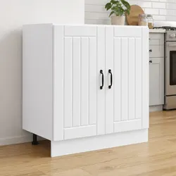 Optimize Your Kitchen Space with a White Sink Cabinet