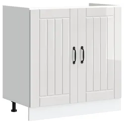 Optimised White Sink Base Cabinet for Your Kitchen Space