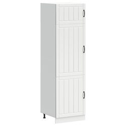 Versatile White Kitchen Cupboard for Organizing Your Space