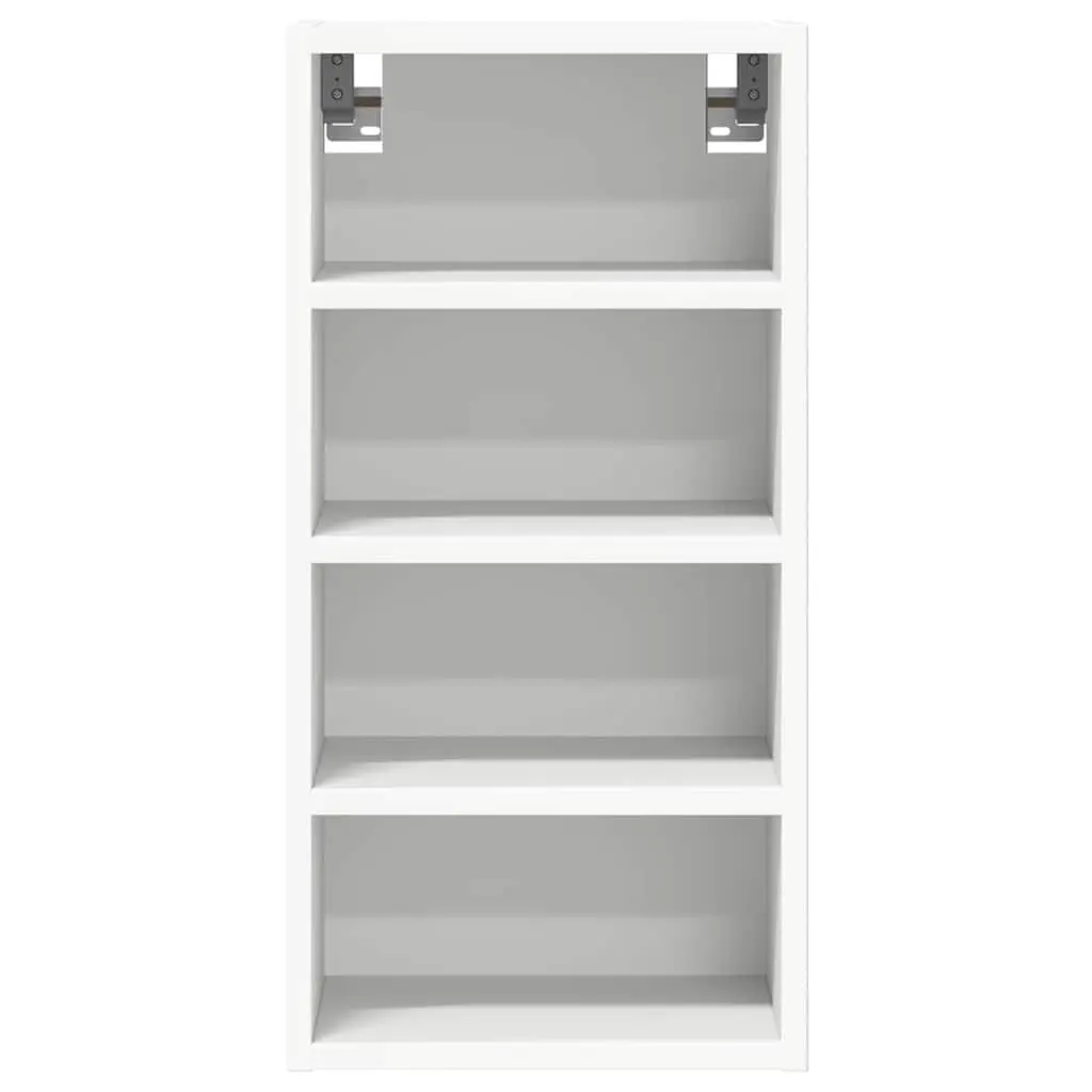 Wall-Mounted Kitchen Cabinet Engineered Wood Storage White 30x29.5x60cm