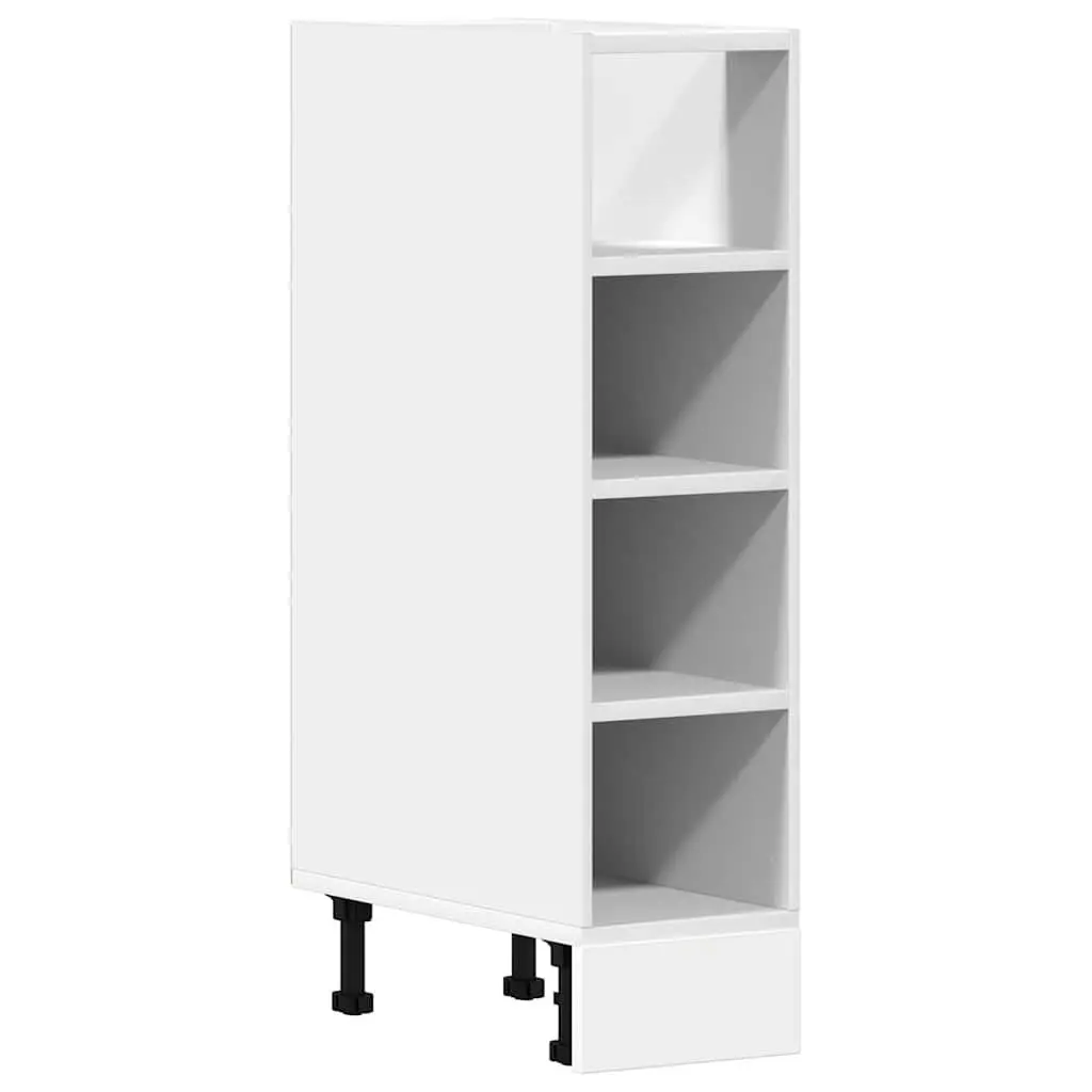 Bottom Kitchen Cabinet White 20x44.5x81.5cm Adjustable Feet