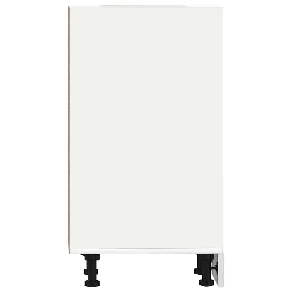 Bottom Kitchen Cabinet White 20x44.5x81.5cm Adjustable Feet