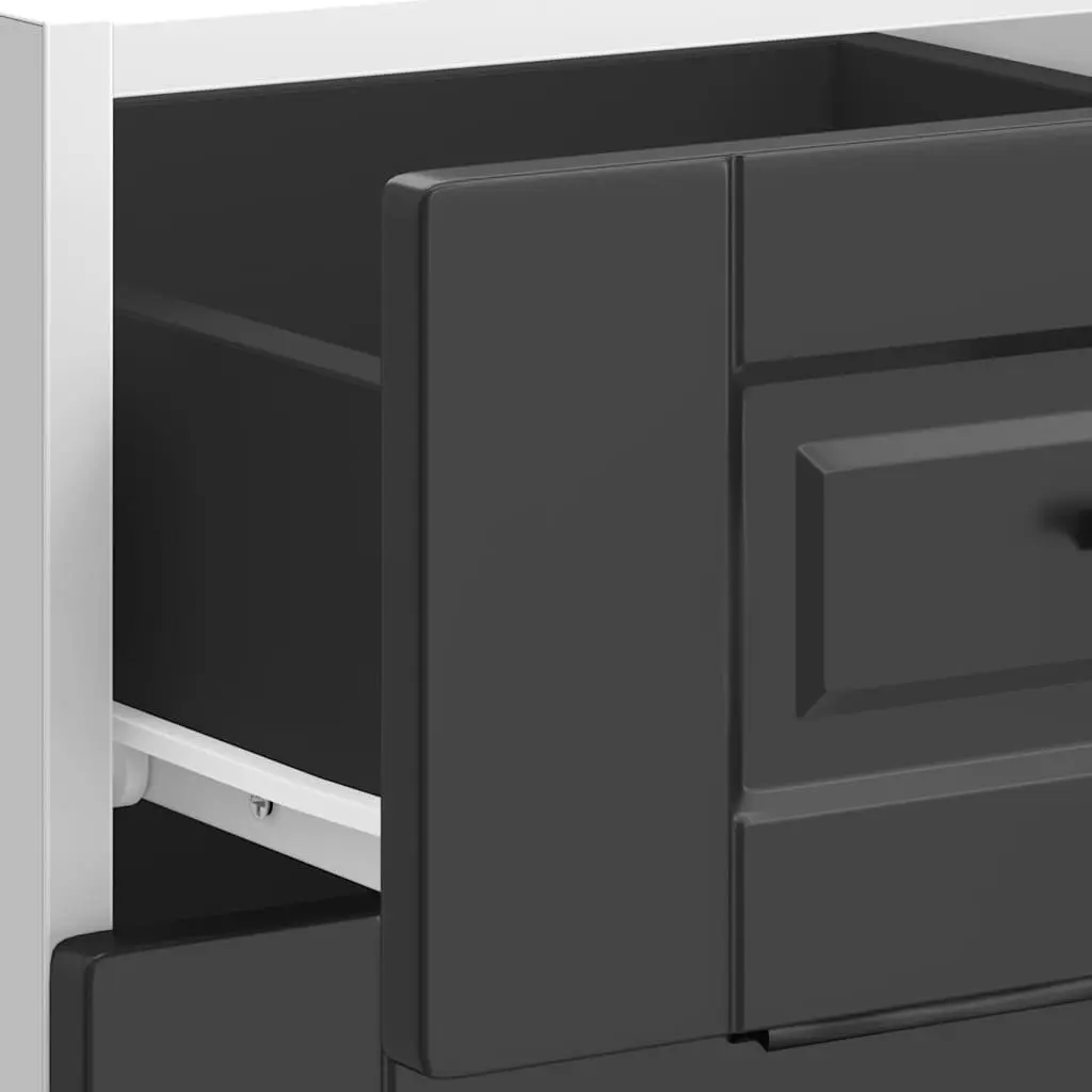 Black Storage Cabinet