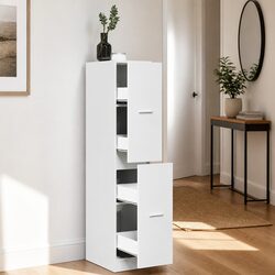 Enhance Your Space with a White Apothecary Cabinet