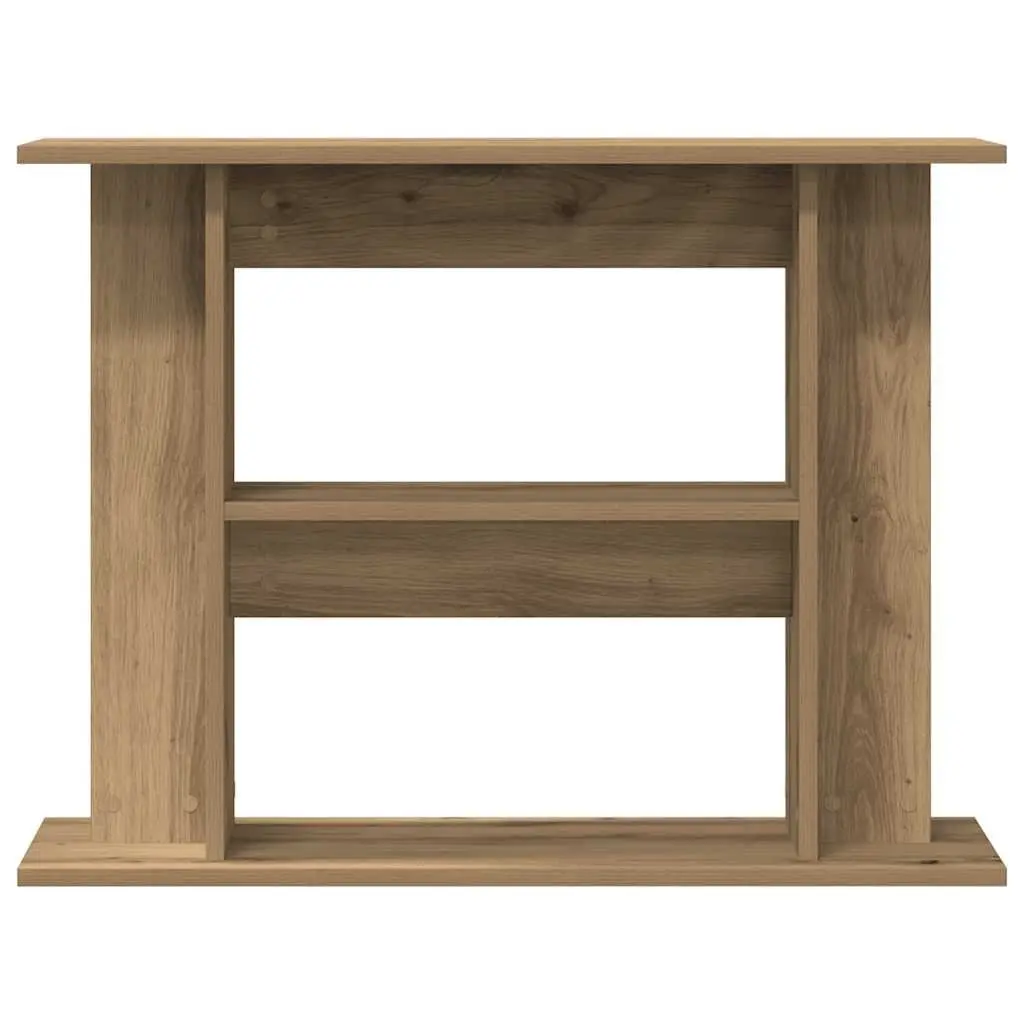 Fish Tank Cabinet 80x35x60cm Engineered Wood Brown 3 Tier Storage Stand