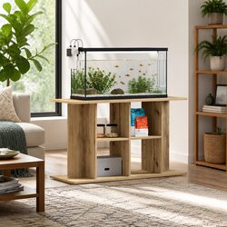 Elegant 3-Tier Aquarium Stand 100x40x60cm in Brown