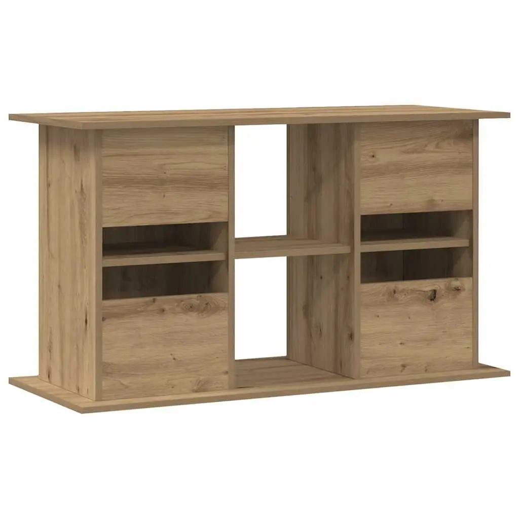 Aquarium Stand 3-Tier Engineered Wood Storage Brown