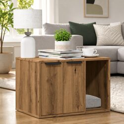 Enhance Your Living Space with Cat Litter Box Enclosure