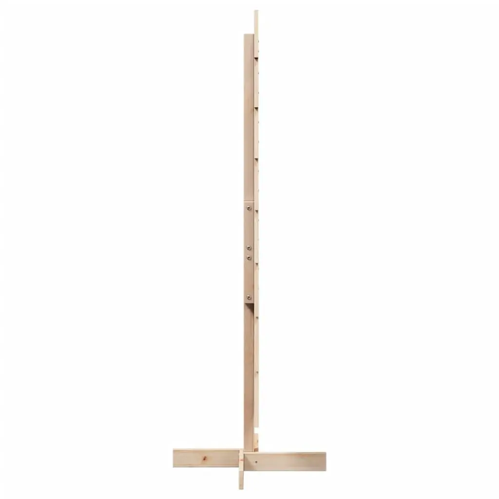 Wooden Christmas Tree Decoration 150cm Natural Pine Solid Wood Rustic