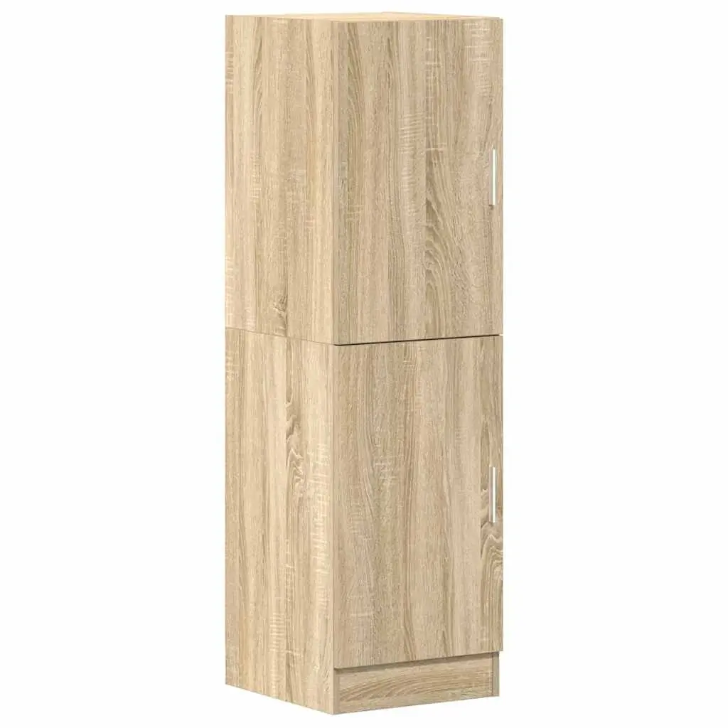 Kitchen Cabinet 38x41.5x131.5 cm Engineered Wood Brown Storage Unit