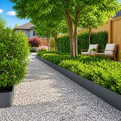 Flexible Lawn Edging for Defined Garden Spaces - 10 Pieces