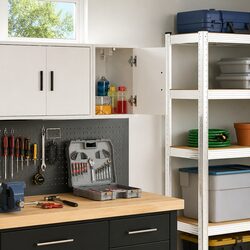 Elevate Your Space with this White Wall Cabinet