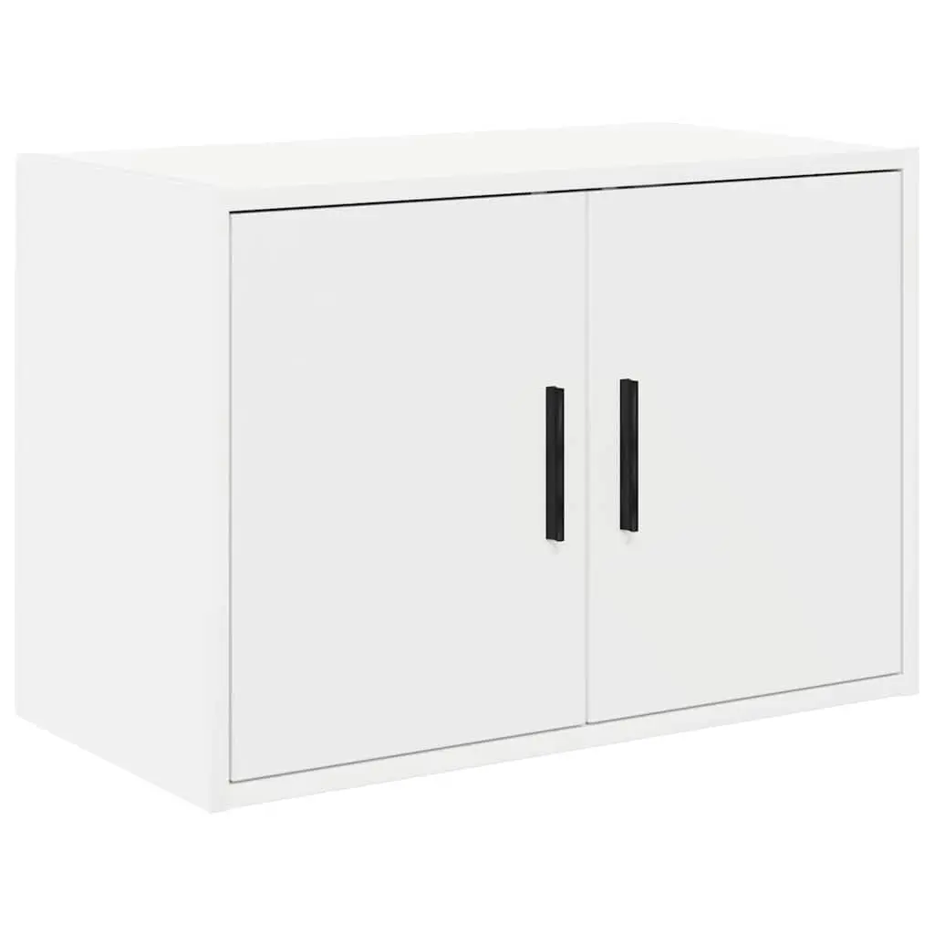 Garage Wall Cabinet White Engineered Wood Door Organiser