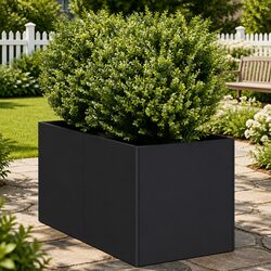 Enhance Your Garden with This Black 40x80x40 cm Planter