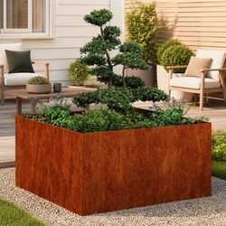 Elevate Your Outdoor Space with a Stylish Planter 80x80x40cm