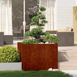 Stylish Raised Planter Box for Enhancing Your Garden