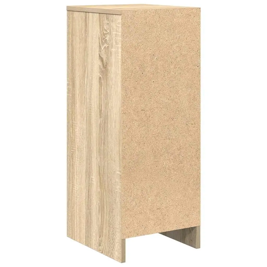 Sideboard 29.5x34x76 cm Engineered Wood Storage Cabinet Brown