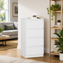 Elegant White Sideboard Cabinet for Stylish Spaces 37.5x35x76cm