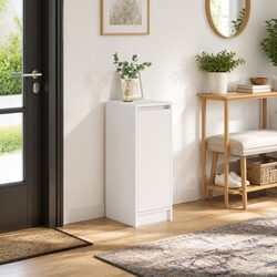 Enhance Your Living Space with a White Shoe Cabinet