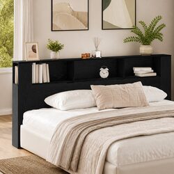 Enhance Your Space with a Modern Wall-Mounted Headboard Cabinet