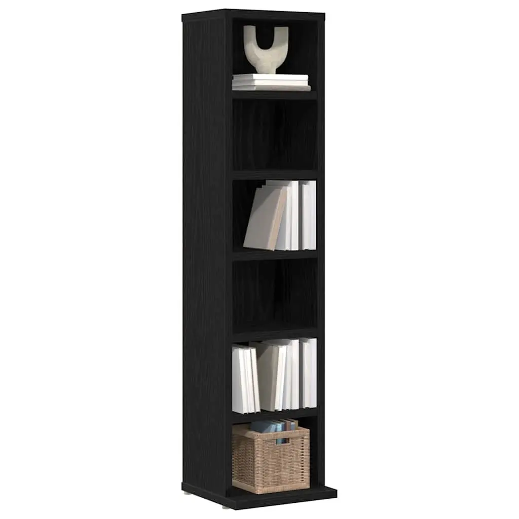 Black Oak CD Cabinet