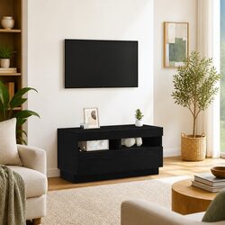 Elevate Your Space with a Modern Black TV Cabinet