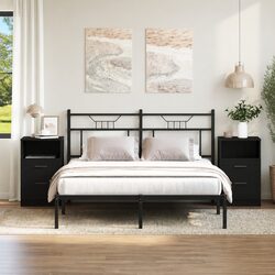 Enhance Your Bedroom with Black Oak Nightstands