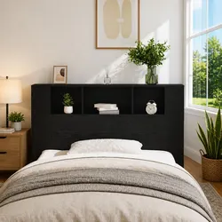 Maximize Your Space with This Stylish Headboard Cabinet