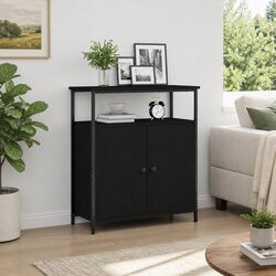 Black Oak Sideboard for Enhanced Living Spaces