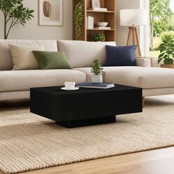 Elevate Your Living Space with Black Oak Coffee Table