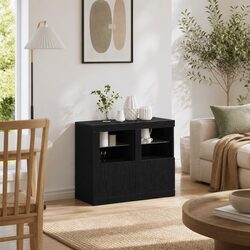 Enhance Your Space with a Black LED Sideboard