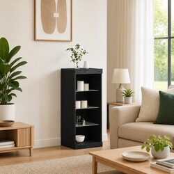 Enhance Your Space with a Modern Black Oak Sideboard
