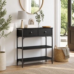 Transform Your Space with an Industrial Console Table