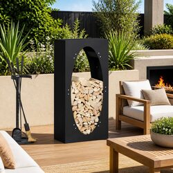 Enhance Your Space with a Stylish Firewood Rack