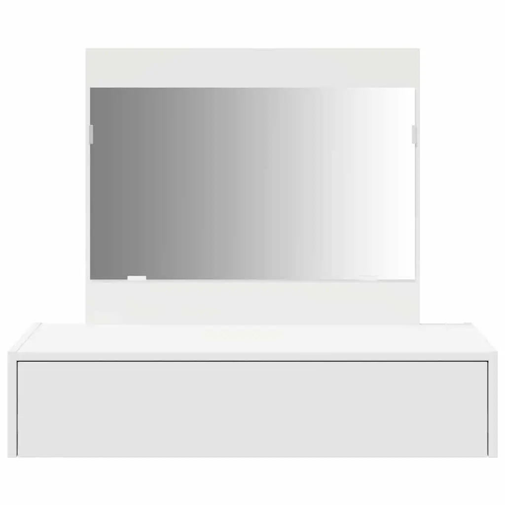 Dressing Table 83x40x70cm White Modern Storage Makeup Console