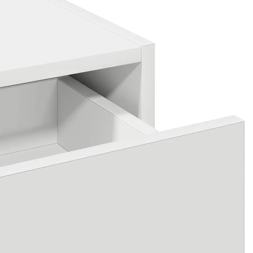 Dressing Table 83x40x70cm White Modern Storage Makeup Console
