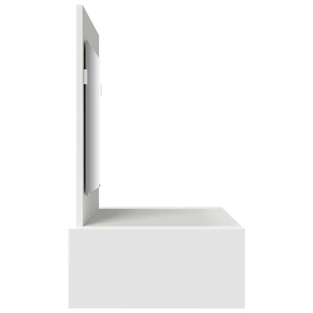 White Dressing Table Bedroom Vanity Unit Storage Desk Modern Furniture