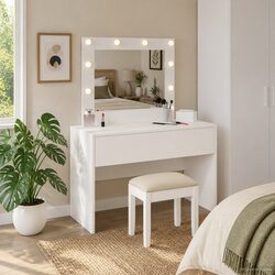 Enhance Your Bedroom with This Elegant Vanity Table