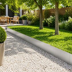 Enhance Your Garden with 20 pcs 100cm Steel Edging