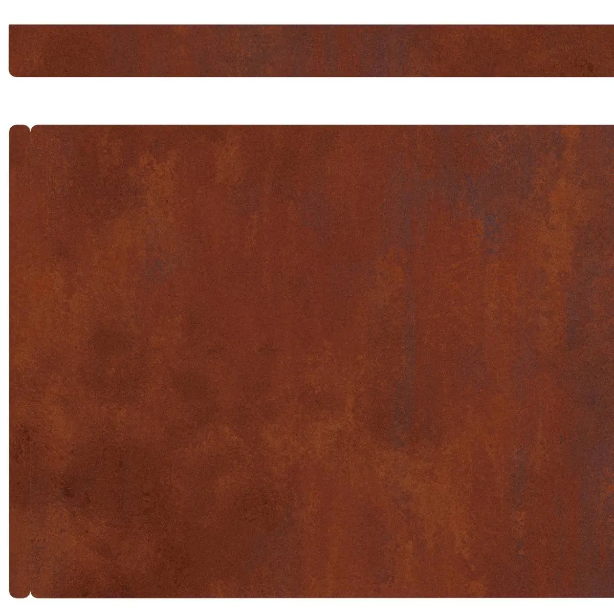 Garden Lawn Edging 450cm Weathering Steel Border Modern Aesthetic Landscaping Edger