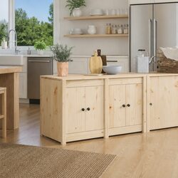 Brown Oak Kitchen Cabinet to Elevate Your Space