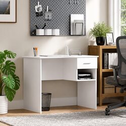 Stylish White Writing Desk Enhancing Your Workspace