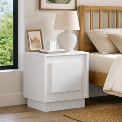 Enhance Your Space with a Modern Rustic White Nightstand