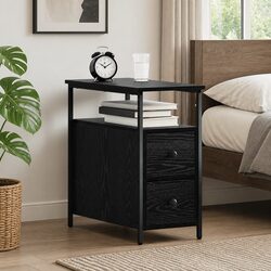 Enhance Your Bedroom with a Stylish Black Cabinet