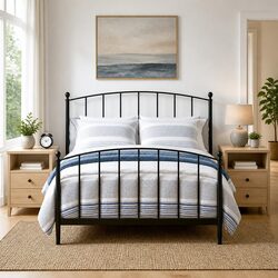 Enhance Your Bedroom with a Sleek Black Bedside Cabinet Duo