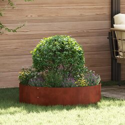 Enhance Your Outdoor Space with a 80x80x20cm Steel Planter