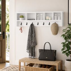 Stylish Wall Coat Rack for a Clutter-Free Entryway