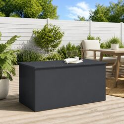 Enhance Your Outdoor Space with an Anthracite Storage Box 100x50.5x50cm